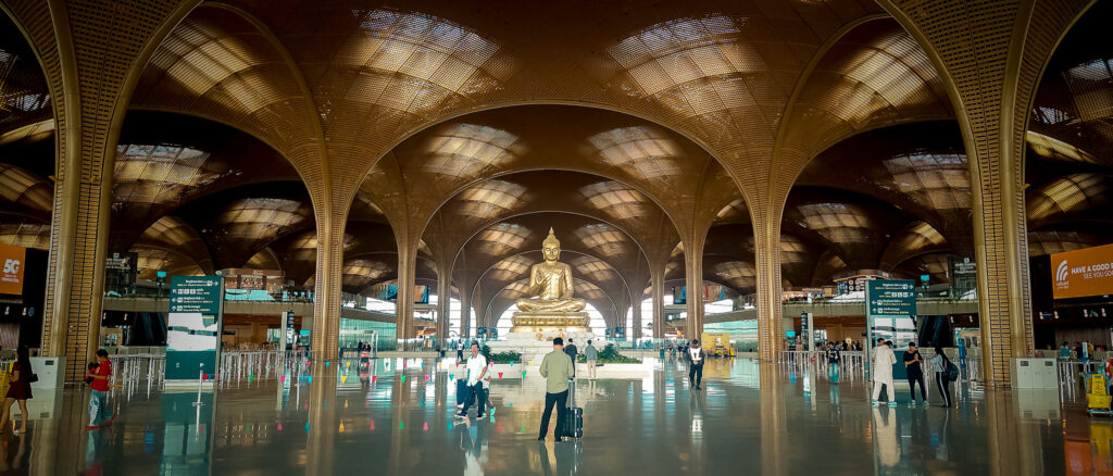 KTI Airport departure lobby